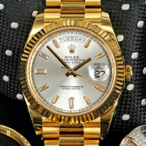 Rolex Day-date Gold Gray 40mm 228238