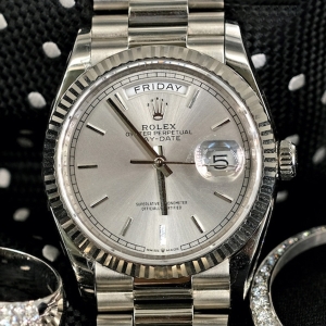 Rolex Day-date Gray 36mm 128236