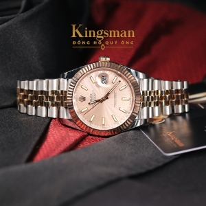 Rolex Date-just Everose Dial Jubilee 41mm 126331