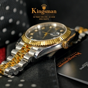 Rolex Date-just Black Dial 41mm 126333