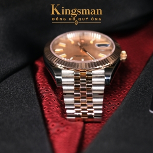 Rolex Date-just Everose Dial Jubilee 41mm 126331