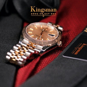 Rolex Date-just Everose Dial Jubilee 41mm 126331