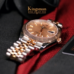 Rolex Date-just Everose Dial Jubilee 41mm 126331