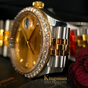 Rolex Date-just Gold Dial 41mm 126333