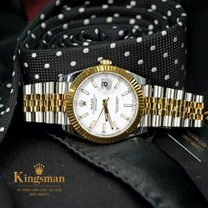 Rolex Date-just White Dial 41mm 126333