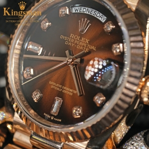 Rolex Day-date Chocolate Ombre 36mm 128235