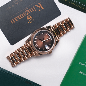 Rolex Day-date Chocolate Ombre 36mm 128235