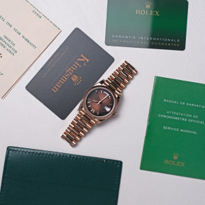 Rolex Day-date Chocolate Ombre 36mm 128235