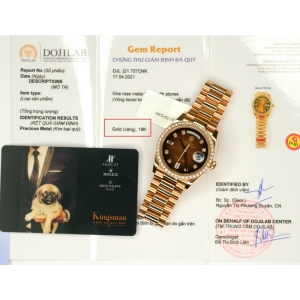 Rolex Day-date Chocolate Ombre 36mm 128345
