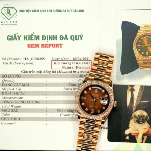 Rolex Day-date Chocolate Ombre 36mm 128345
