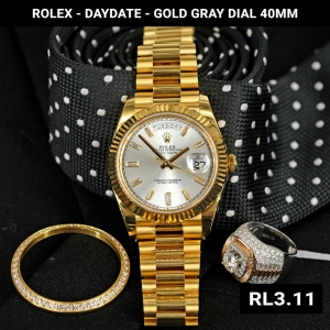 Rolex Day-date Gold Gray 40mm 228238