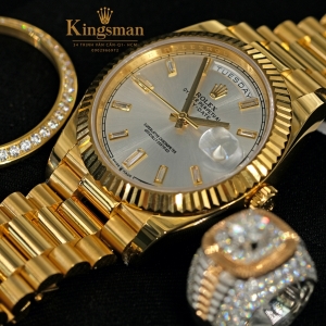 Rolex Day-date Gold Gray 40mm 228238