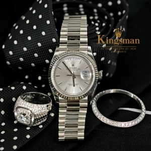 Rolex Day-date Gray 36mm 128236