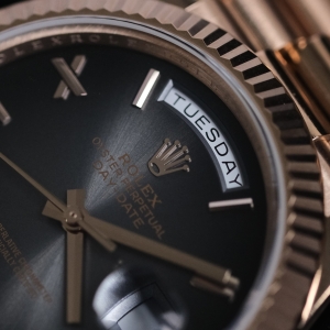 Rolex Day-date Ombre Black 40mm 228235